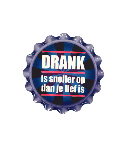 Onderzetter Drank is sneller op!