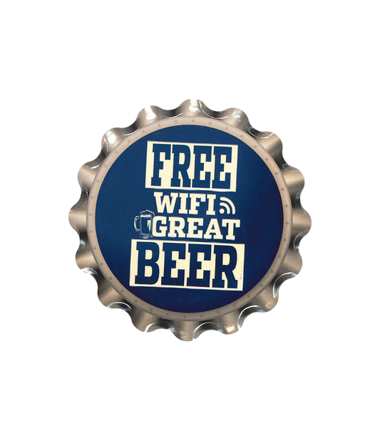Onderzetter Free Wifi
