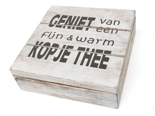 WoodArt Theedoos