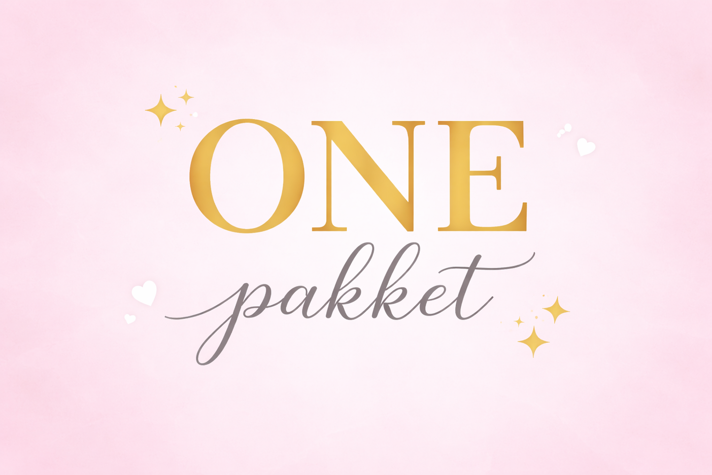 ONE pakket meisje