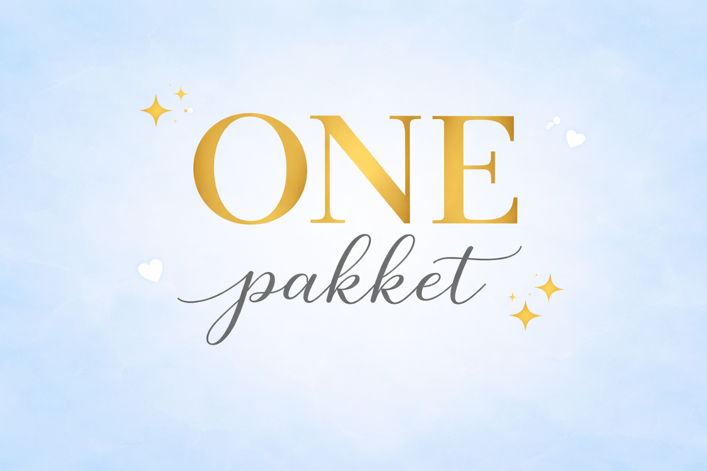 ONE pakket jongens