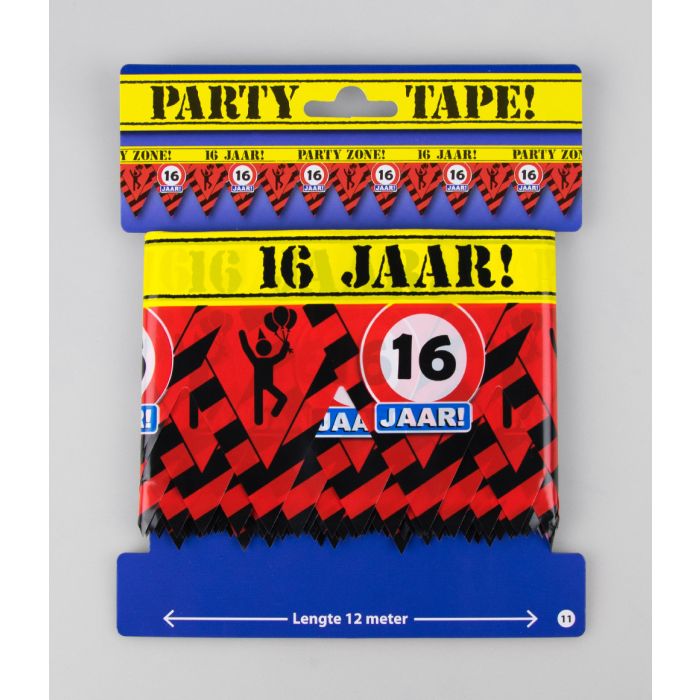 Party afzetlint 16 jaar