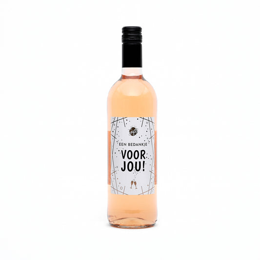 rose wijn een bedankje voor jou